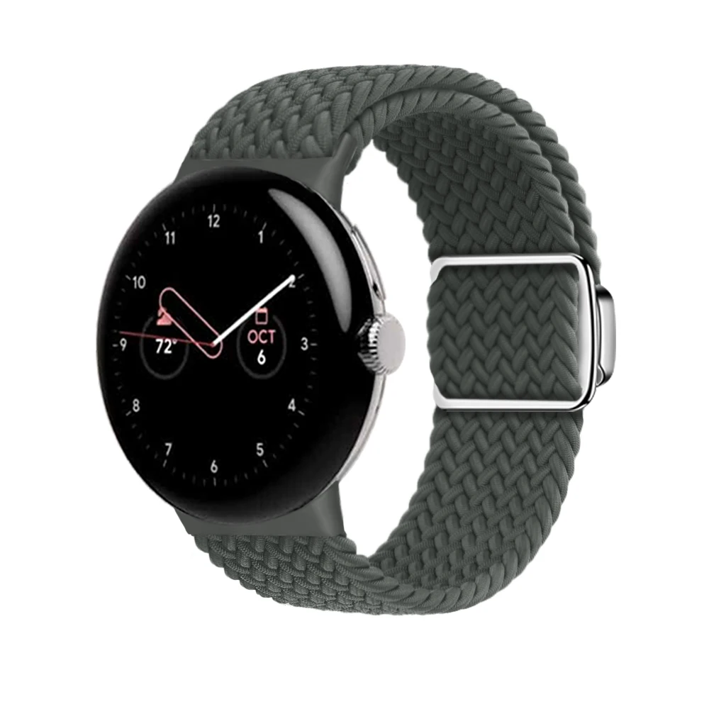 Nylon Braided Magnetic Sports Strap - Comfortable Fabric Wristband