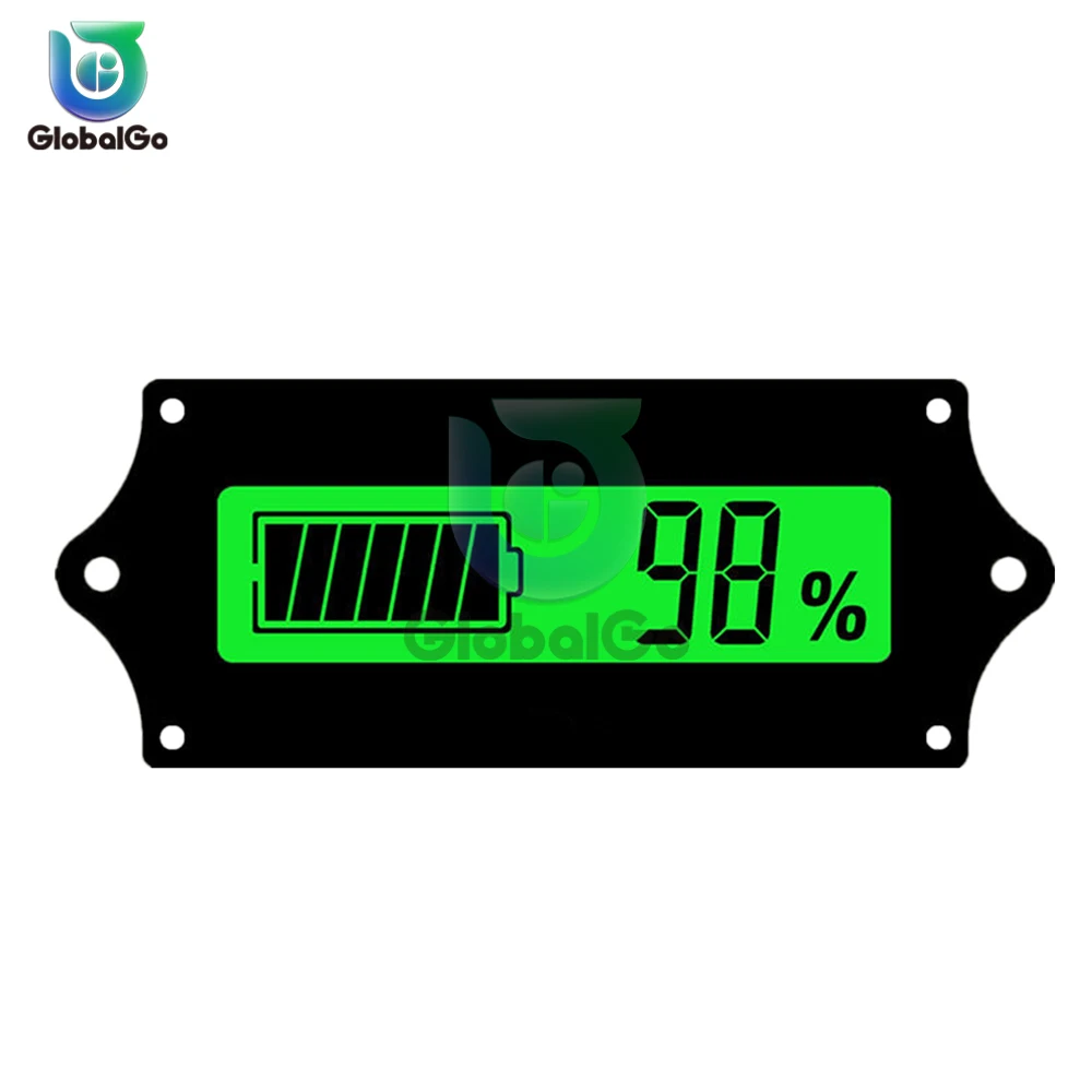 12V/24V/36V/48V 납산 리튬 배터리 용량 표시기 LED 배터리 테스터 충전 레벨 표시기 전력 레벨 검출기 테스트