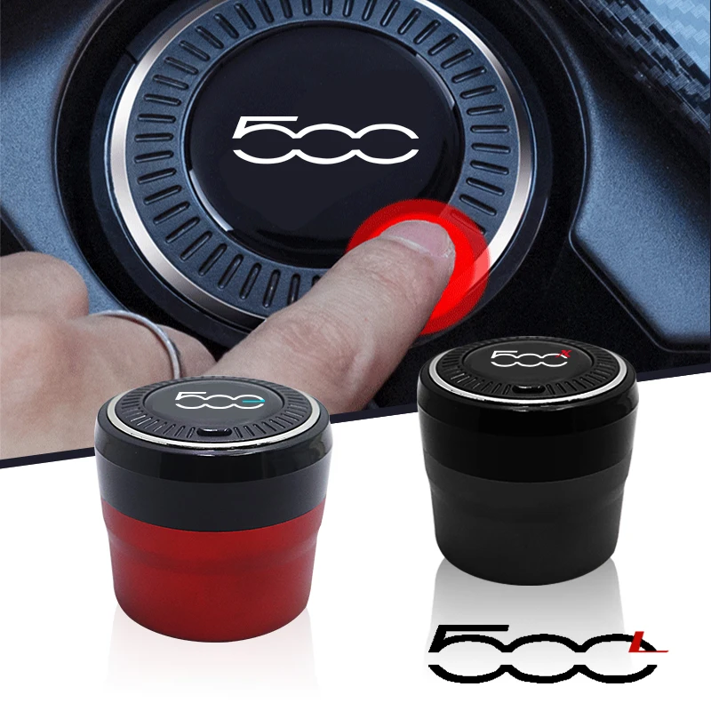 Posacenere Per Auto Cenicero Fiat 500 500L 500X 500E Accessori Elettrici Abarth