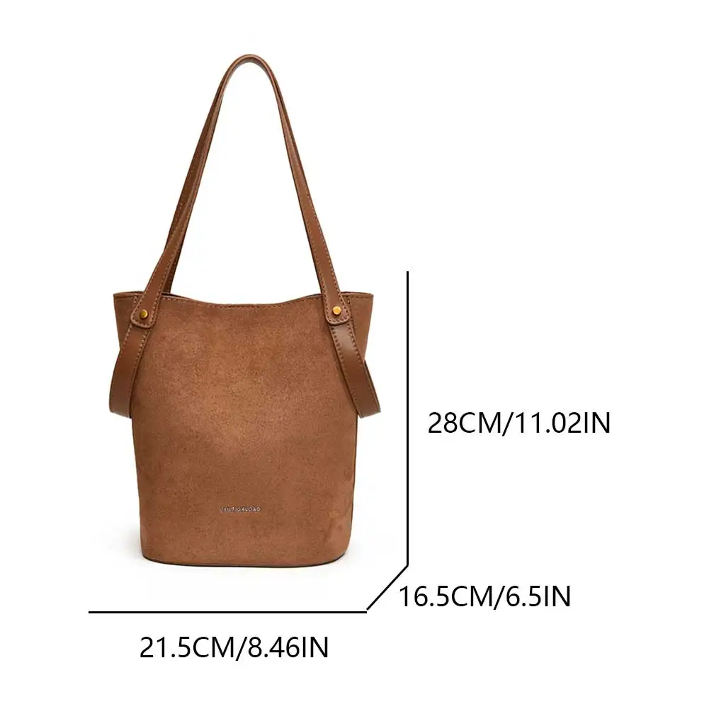 Hobo Bags for Women PU Vegan Leather Handbags Purse Suede Top Handle Bucket Shoulder Bag Luxury Designer Tote Handbag Clutch Bag