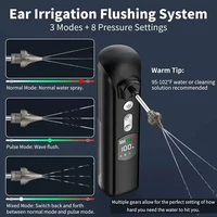 New Arrivals Waterproof 3 Modes Ear Wax Removal Kit 2000mAh Battery Capacity LCD Electric Ear Cleaner with 250ml Water Tank 2