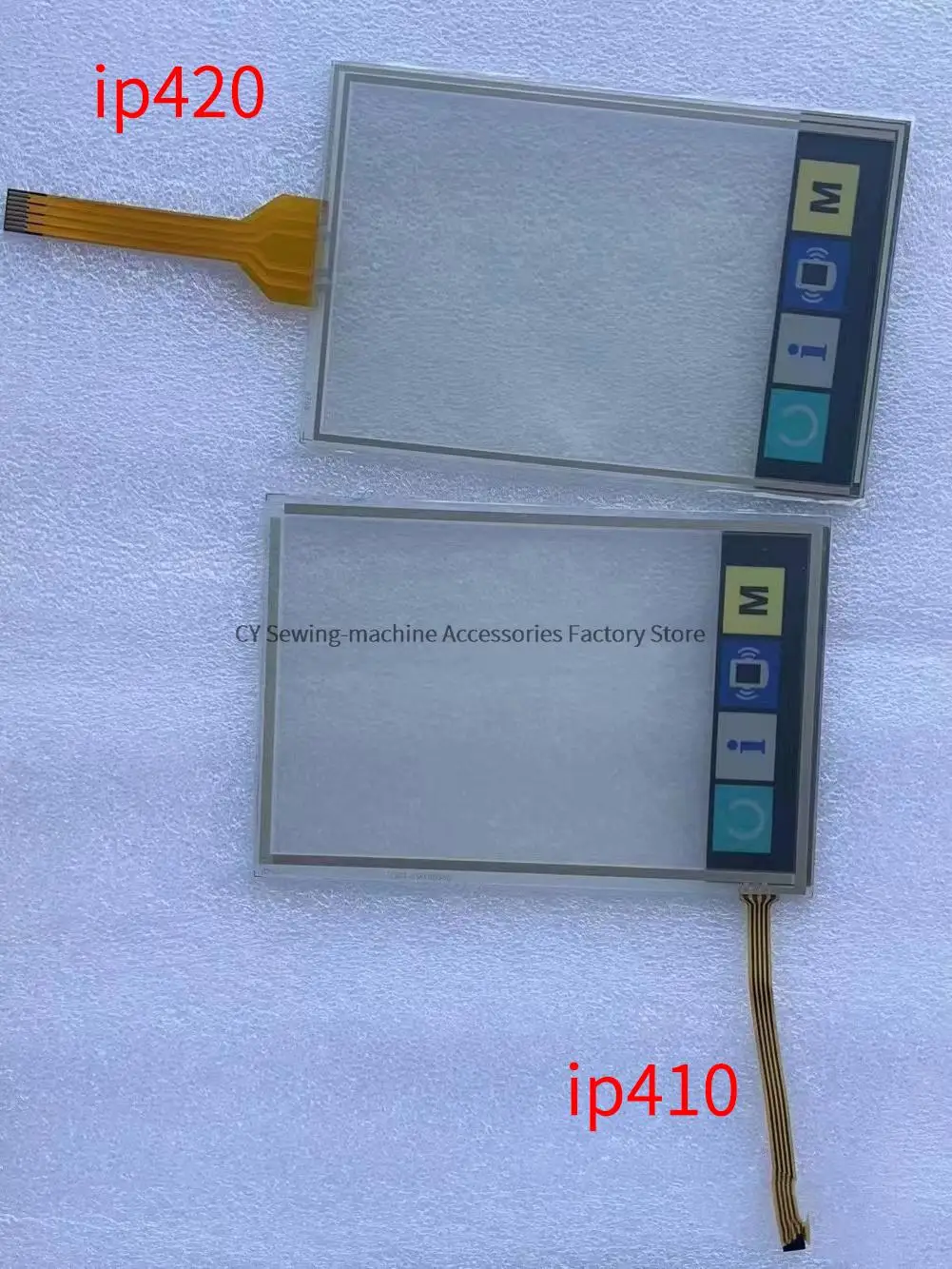 새로운 국내 유리 화면 작동 패널 보드 터치 스크린 Juki 210EN IP420 IP-420 컴퓨터 패턴 기계 액세서리
