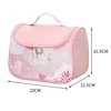 Portable Cosmetic Bag Female Travel Storage Toiletry Organize Women Waterproof PVC Wash Kit Transparent Zipper Make Up Case 6