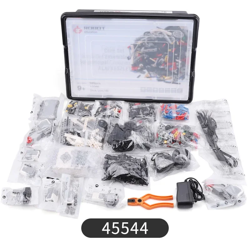 Compatibile Con Ev3 45544 45560 Parti Pacchetto Sussidi Didattici Robot Building Blocks Educazione Core Set Parti Giocattoli Fai Da Te Regali