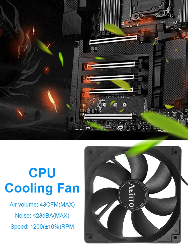 120mm Quiet Cooling Fan