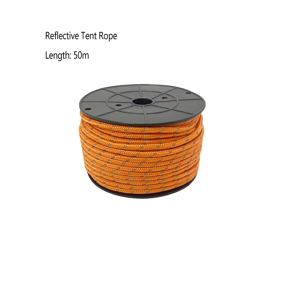 Enhanced Reflective Outdoor Tactical Rope for Survival and Adventure