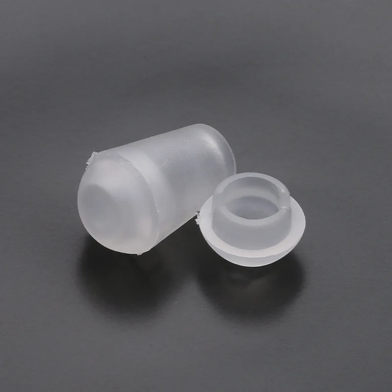 Cord Stopper 10pcs Plastic Cord End Bell Stoppe With Lid Lock Toggle Clip for Paracord Clothes Bag Sports Wear Shoe Accessories