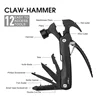 12-in-1 Multi-function Hammer，Ideal Gift for Fathers，Husbands，Boyfriends，outdoor,，Stainless Steel EDC，camping，screwdriver 3