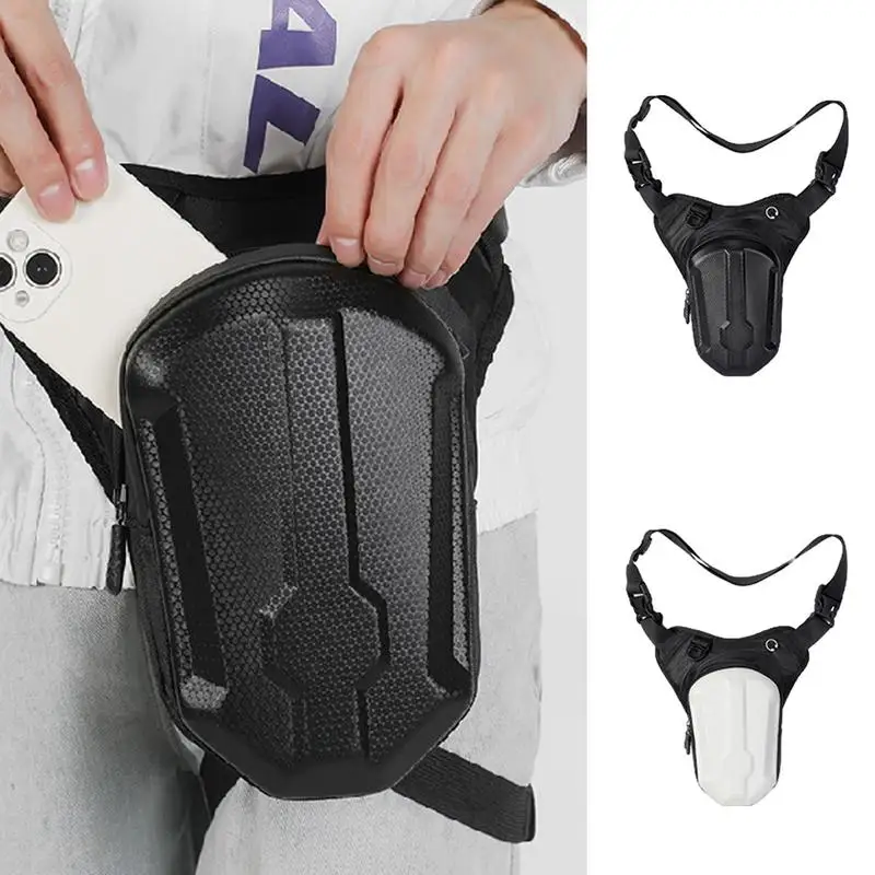 

Motorcycle Leg Bag Waterproof Powerful Function Multifunctional Design Leg Bag Easy To Use For Mobile Phones Sunglasses