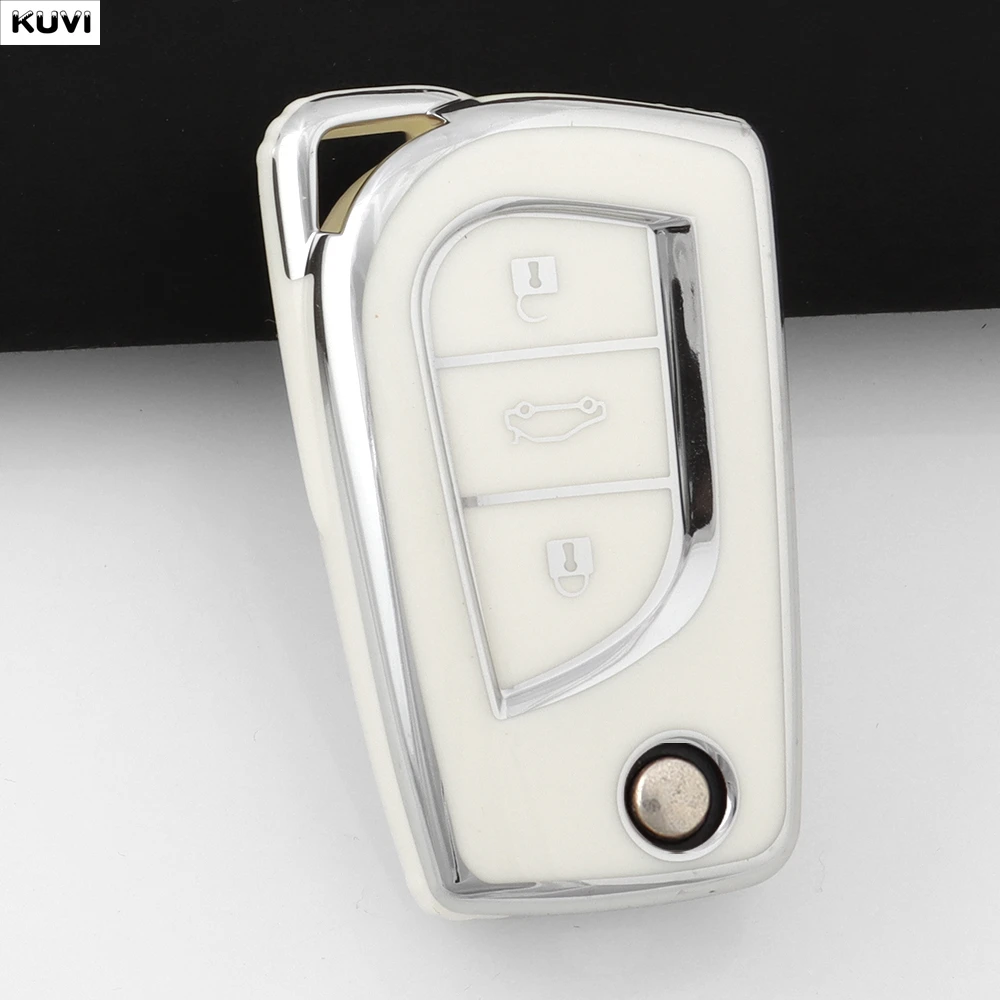 Premium TPU Car Remote Key Cover Case - Sleek Protection