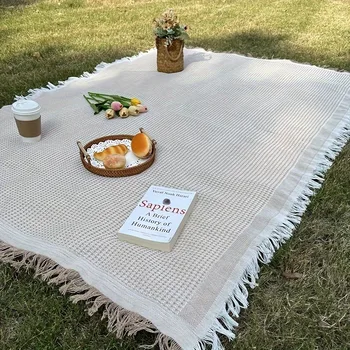 1pc 90-150cm Moisture-proof Portable Mat Picnic Mat 1