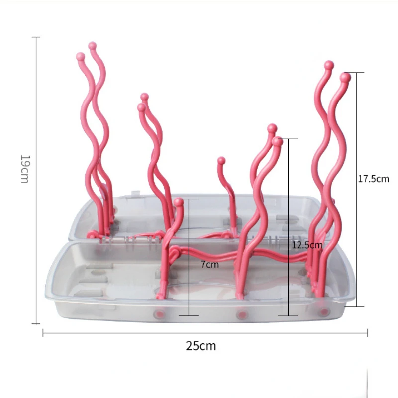 Bottle Dry Rack Baby Bottle Drain Drying Racks Baby Cleaning Dryer Drainer Storage Drying Rack