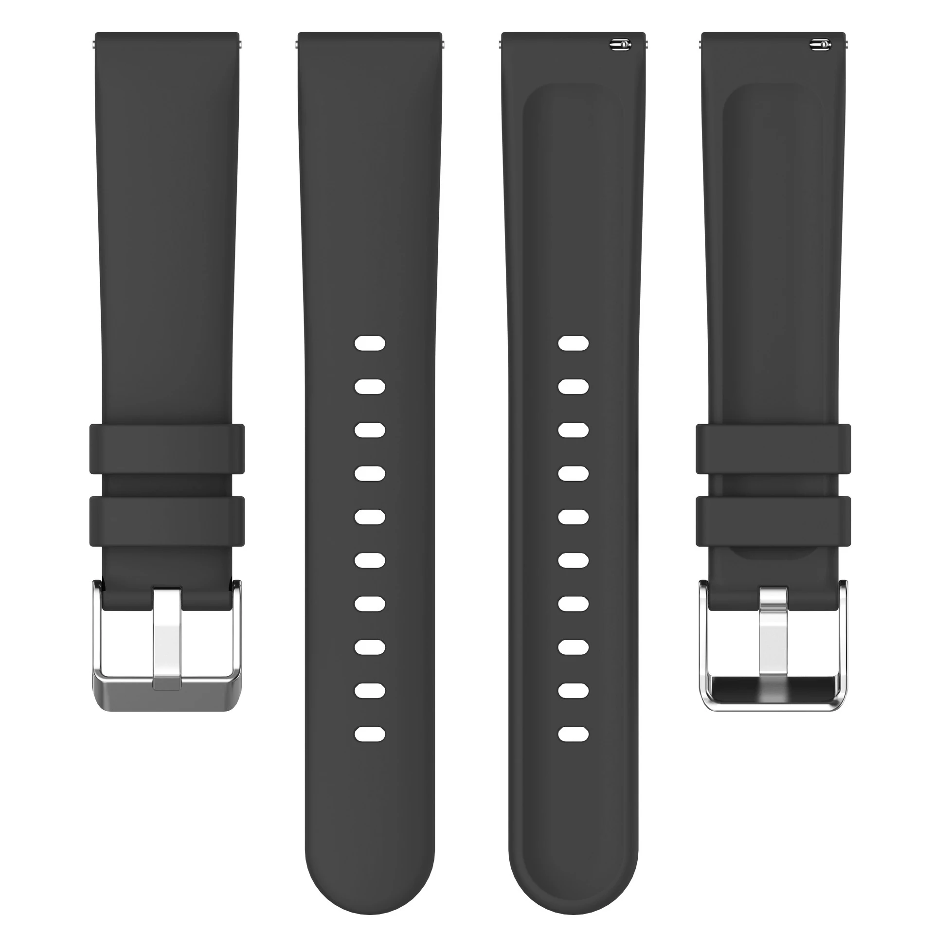 Universal Silicone Watch Strap - Premium 20mm/22mm Wristband