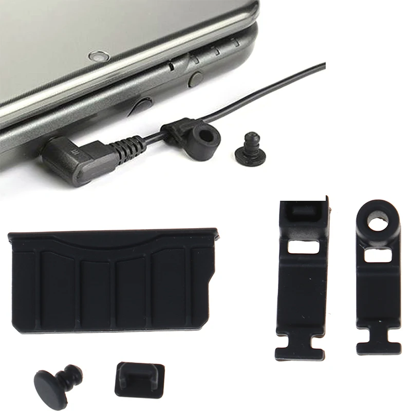 Silicone Card Slot Plug for Nintendo New 3DS XL/LL 3DSXL 3DSLL 2DS Cover