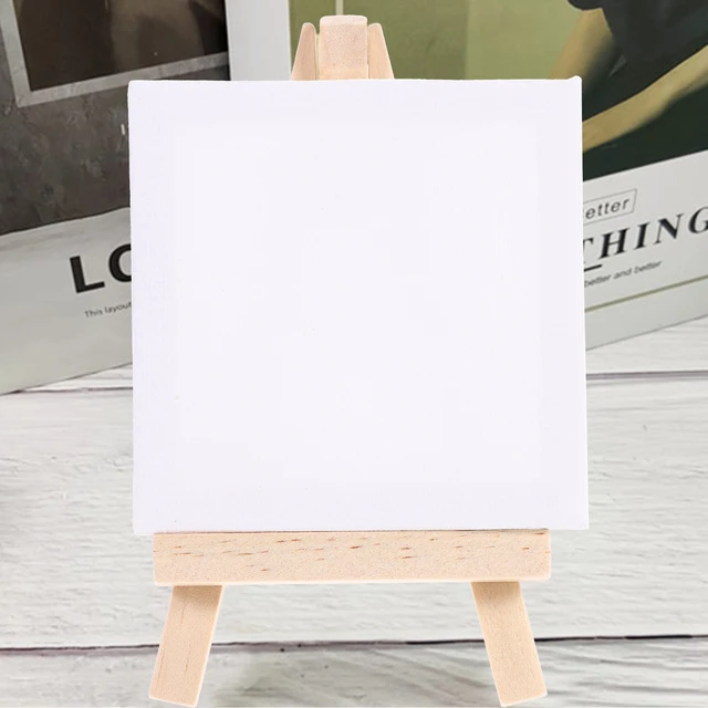 12 Pack Wood Table Top Easels for Painting, Small Artist Easel for Art  Canvas Display, Kids, Classroom (9 x 11 In)