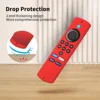 Shockproof and anti-slip replacement protective cover case - Silicone case suitable for Amazon Fire-TV Stick Lite remote control 3