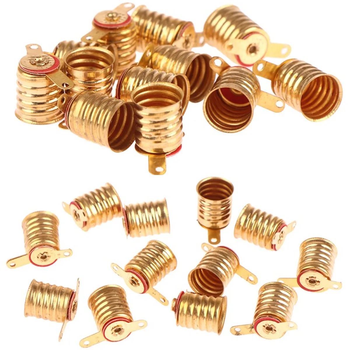 E10 Screw-Type Lamp Base Holder 10PCS lamp holder lamp bulb holder lamp base led lamp base diy lighting accessories