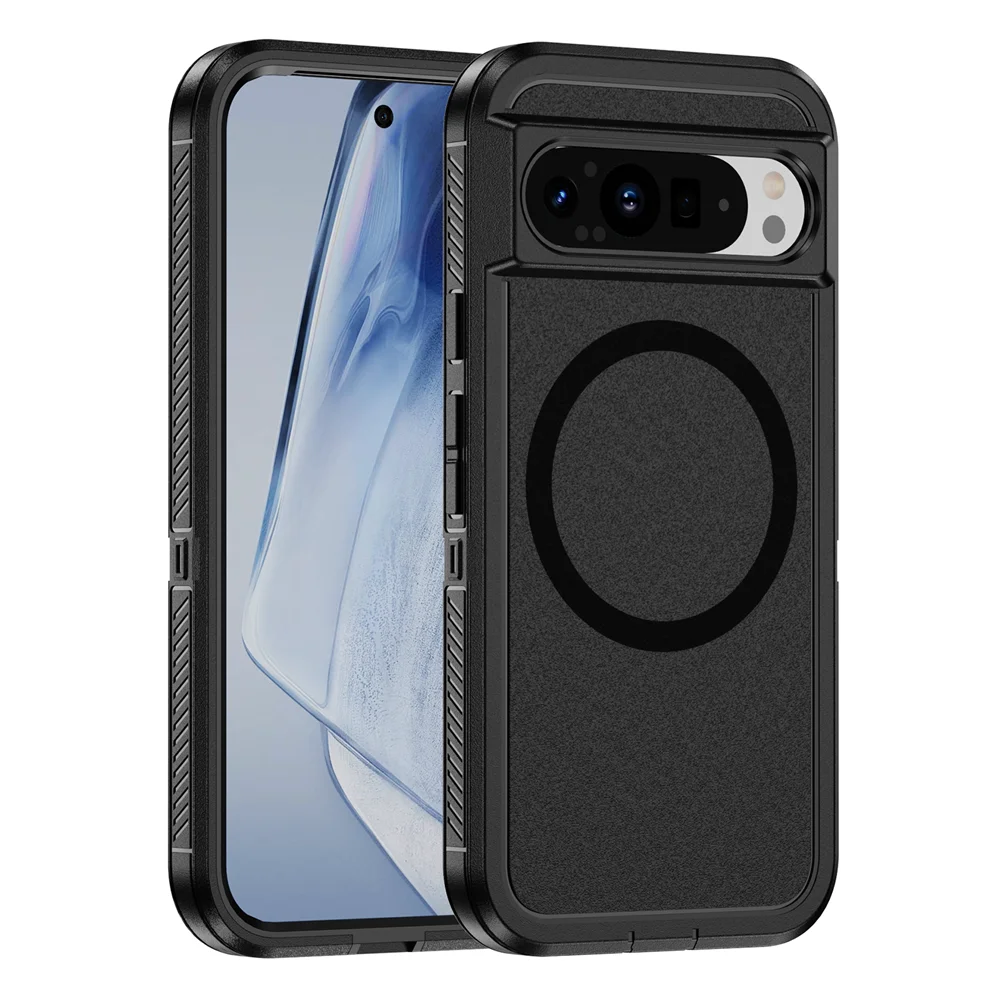 Armor Magsafe Matte Magnetic Frosted Bumper Hybrid Shockproof Case