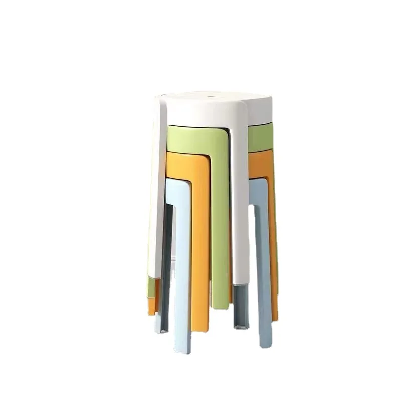 

MK1272-Plastic thickened simple non-slip round stool