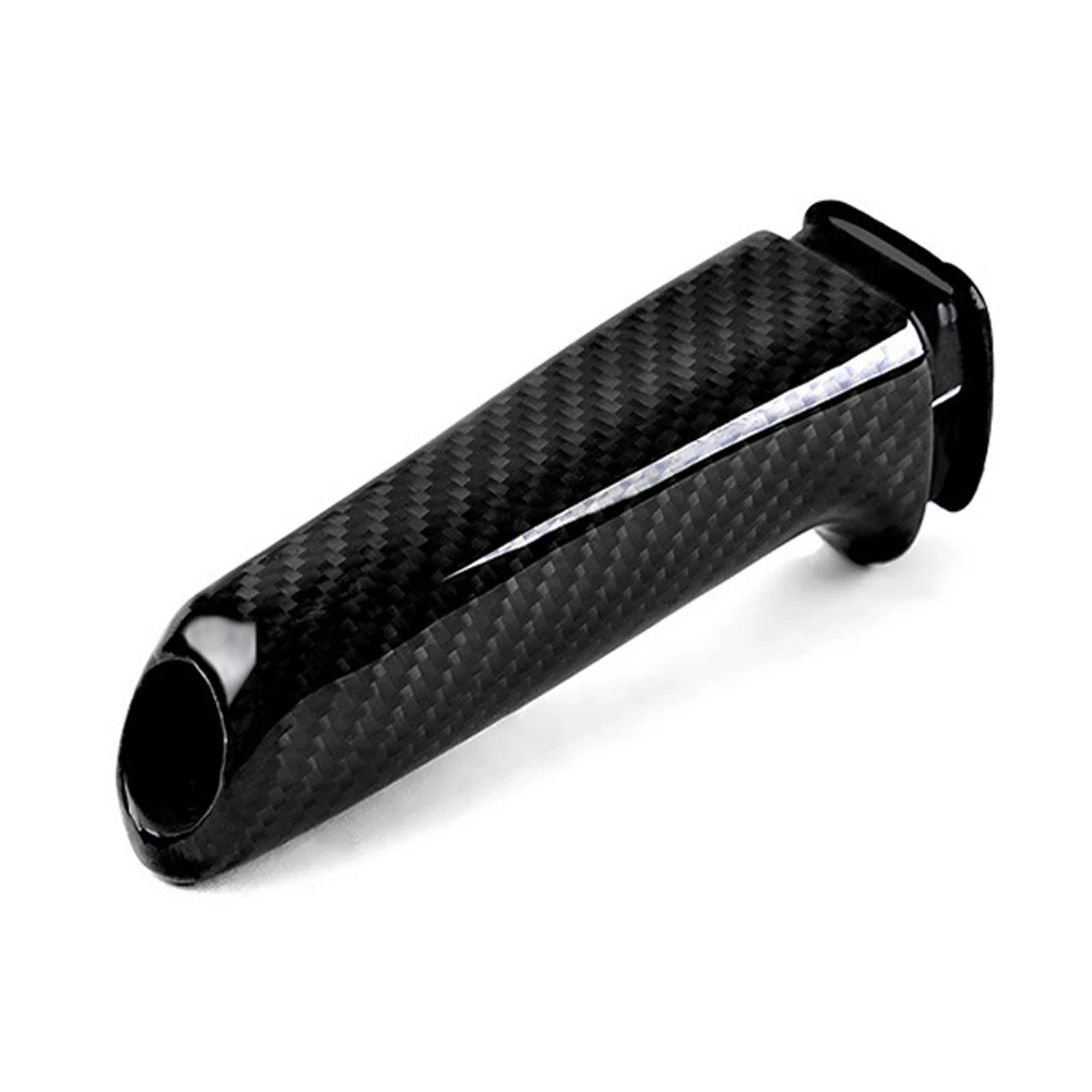 

Universal Carbon Fiber Car Handbrake Grips Cover Interior for BMW 1 2 3 4 Series E46 E90 E92 E60 E39 F30 F34 F10 F20 Accessories