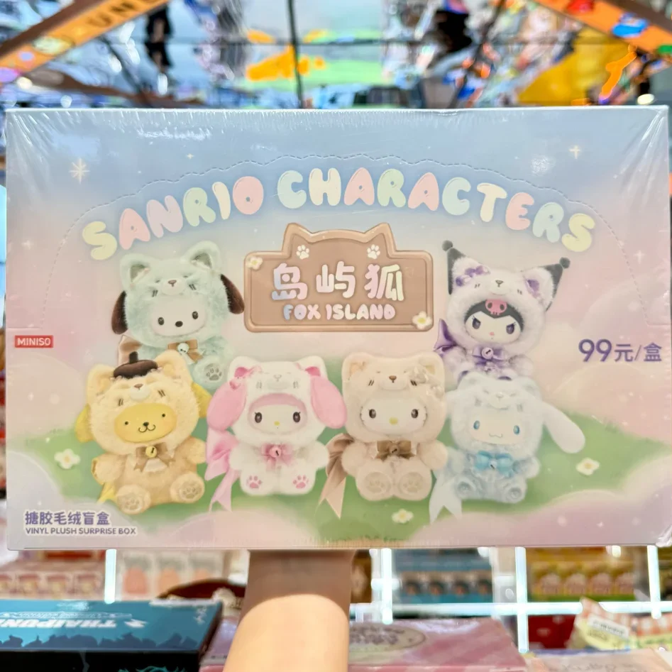 Original Sanrio Characters Fox Island Series Vinyl Blind Box Toys