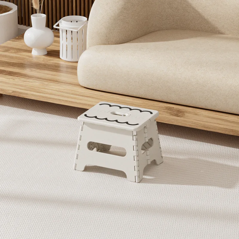 JIAYUAN Foldable Stool Portable ABS Thickened Mini Stool with Safety Lock, Anti-Slip Design,for Outdoor Travel, Home,Kids&Adults