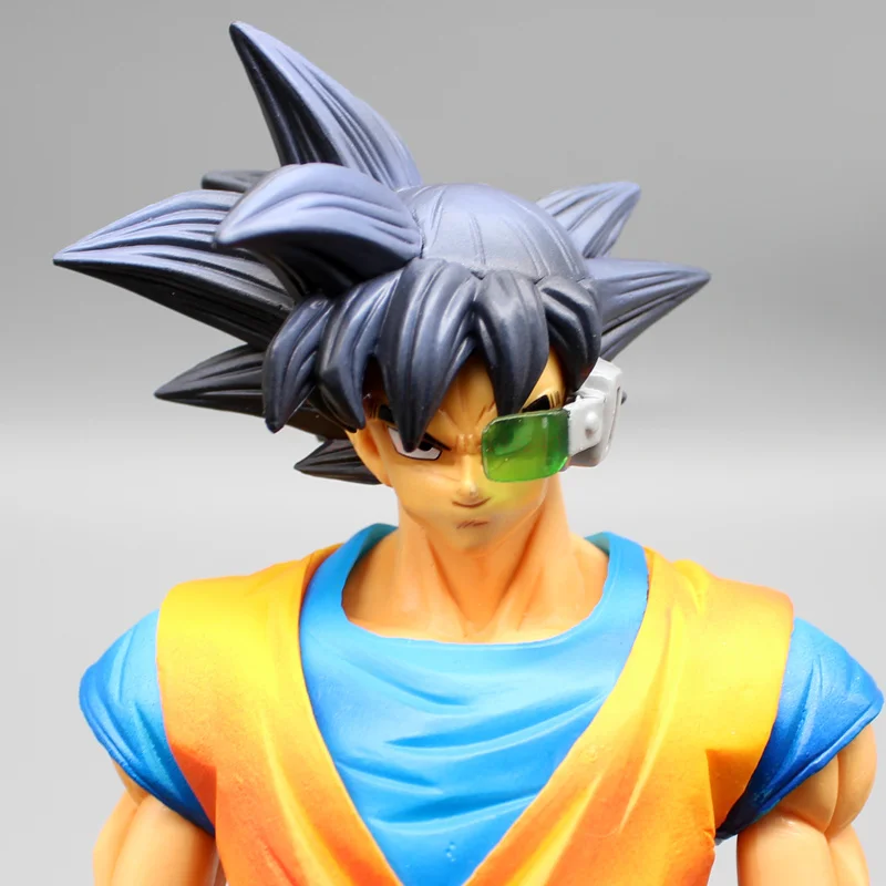 45cm Dragon Ball Super Figura de duas cabeças Filho Goku Migatte No Goku'i  Figura de