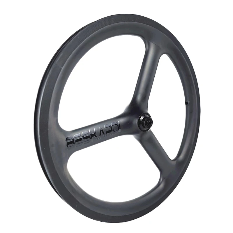16inch 349 Carbon Wheel Folding Bike Trispokes 7 Speed Wheelset