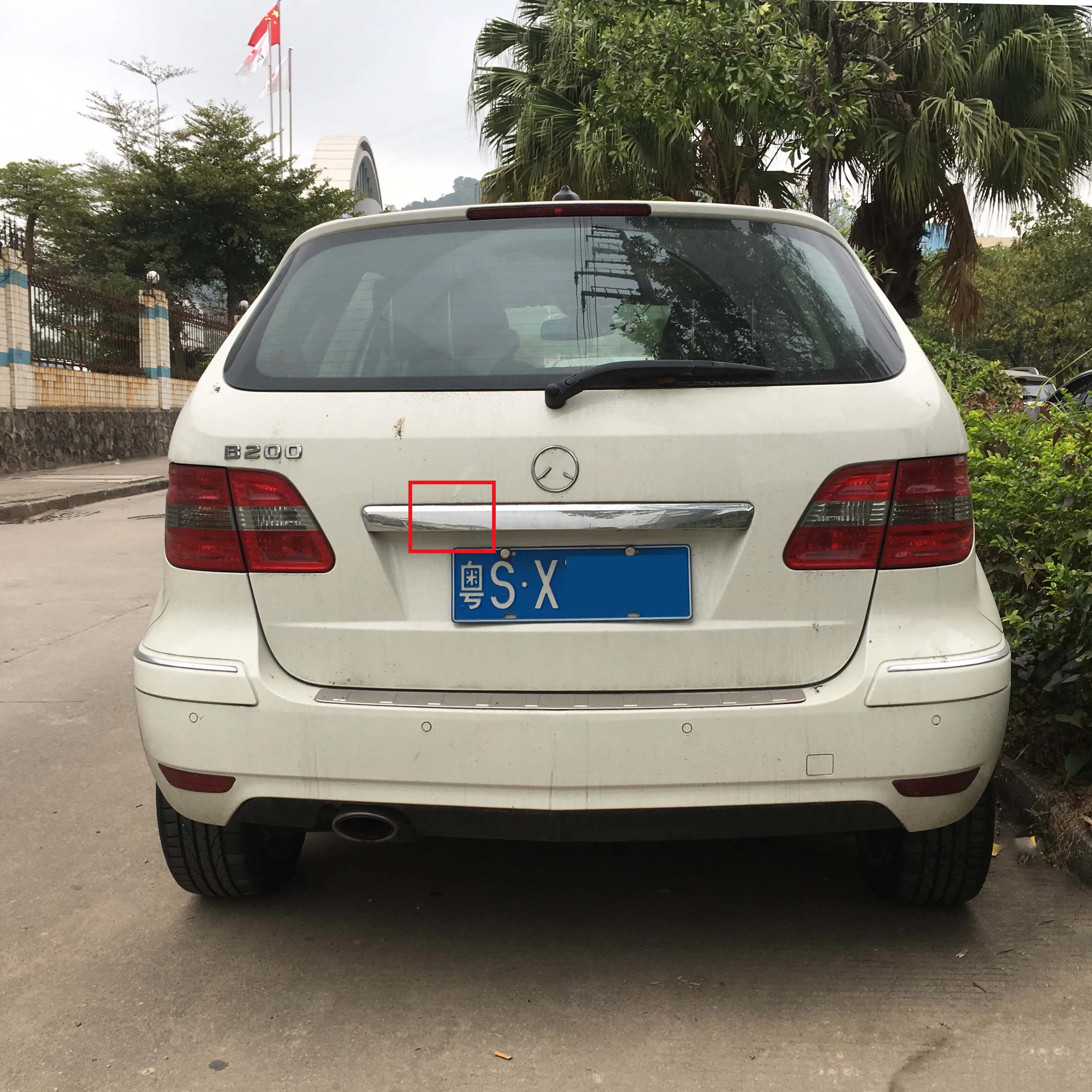 Maxton Design Mercedes B Klasse W246 Facelift Sideskirt Diffuser Versie 1