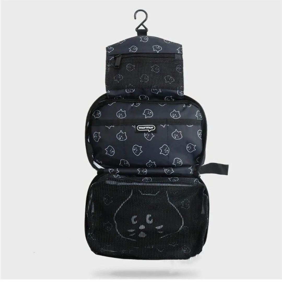 

Nenet Kawaii японская мультяшная Складная портативная сумка для дома, туалета, путешествий, сумка для хранения, подвесная сумка