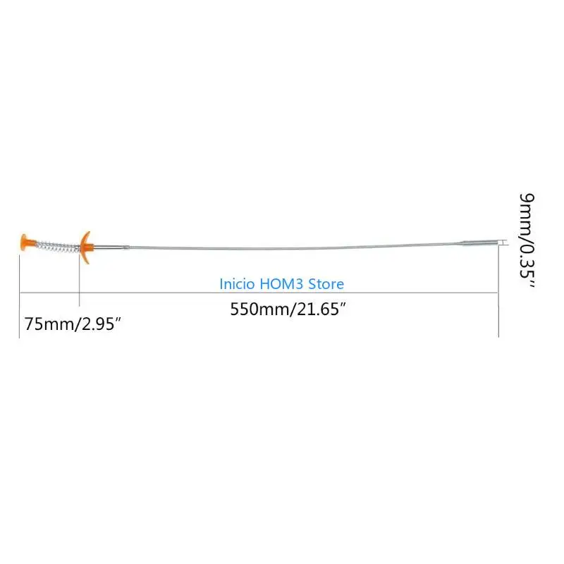 a5yd 유연한 긴 도달 클로 픽업 좁은 굽힘 곡선 그래버 도구 스프링 그립 60cm