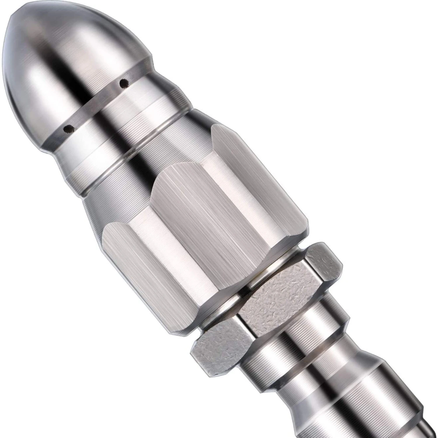 1/4" Pressure Drain Ejector Hose Nozzle 5000PSI Pressure Washer Quick