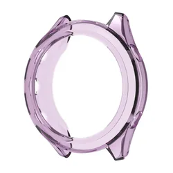 Soft TPU Silicone Protector Case for Smart Watches - Strap Cover Bumper Skin Accessories (Purple)