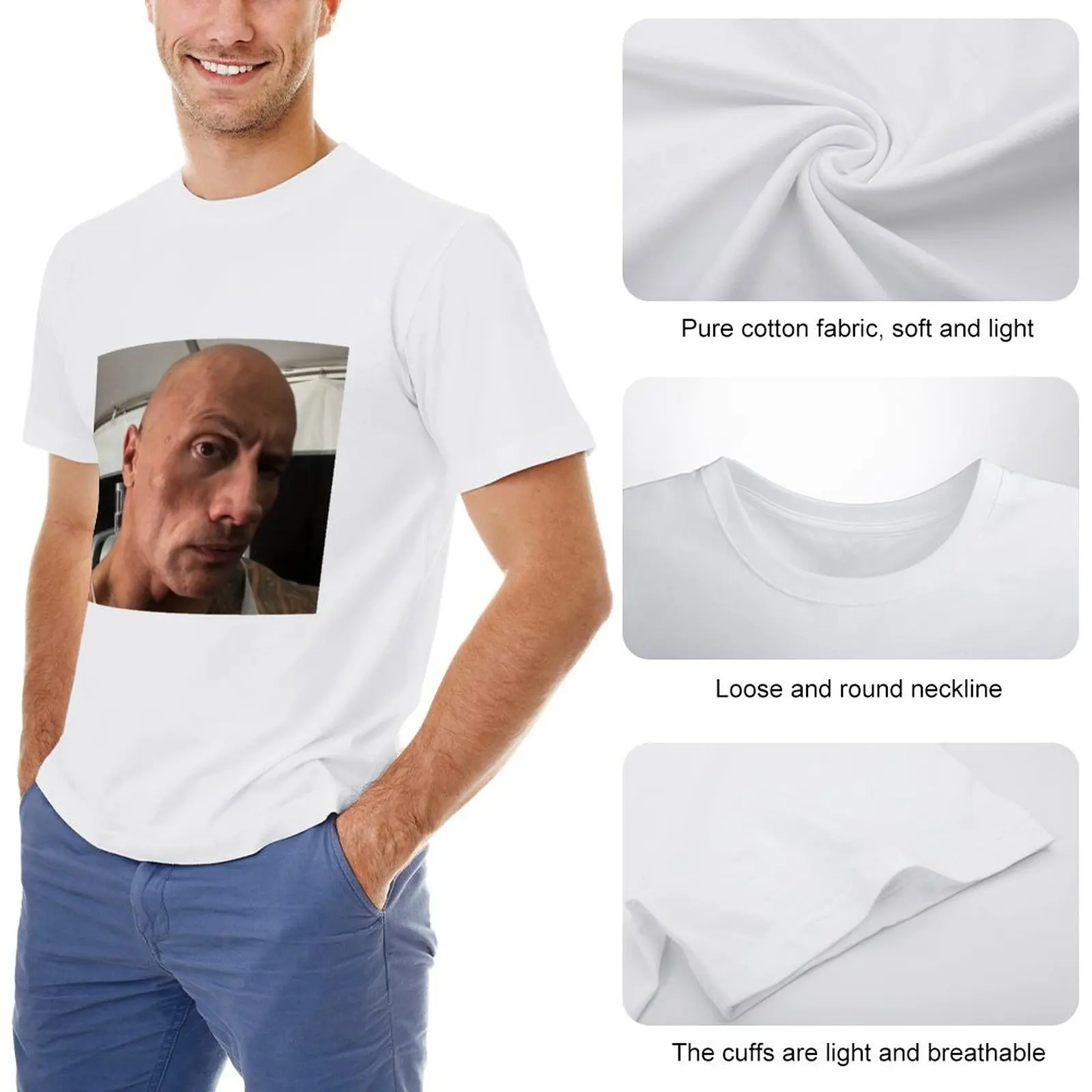 The Rock Eyebrow Funny Meme Unisex Shirt – Teepital – Everyday New