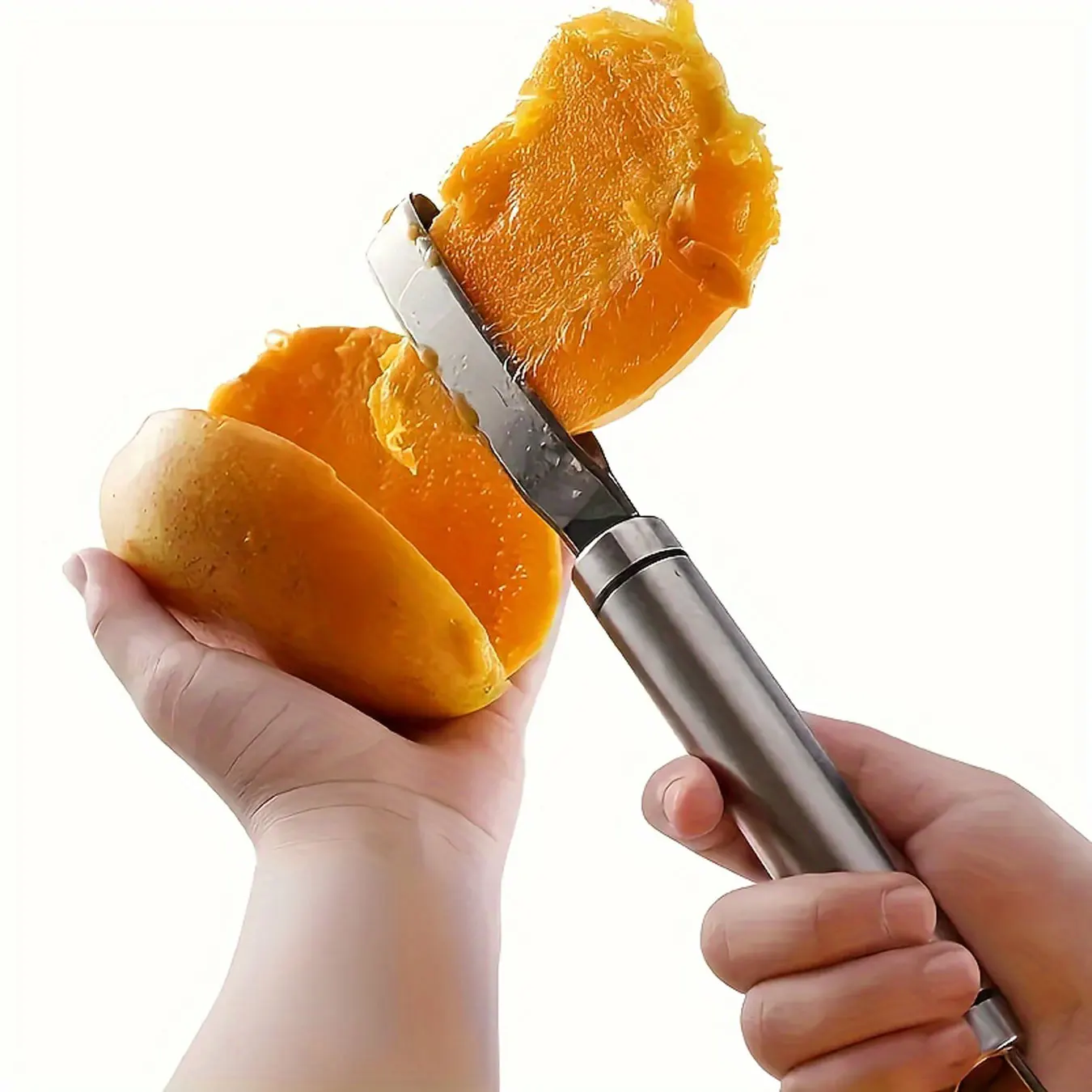 304 stainless steel mango corer, mango cutter, multifunctional meat picker, fruit digging and cutting tool