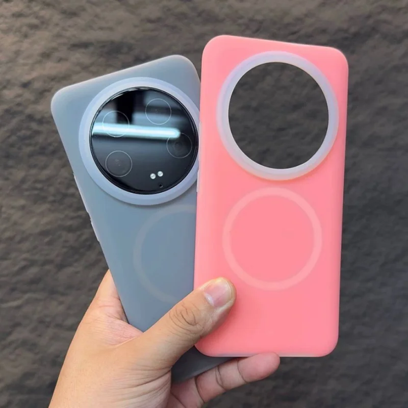 Luxury Jelly Liquid Silicone Magsafe Magnet Case in Candy Colors