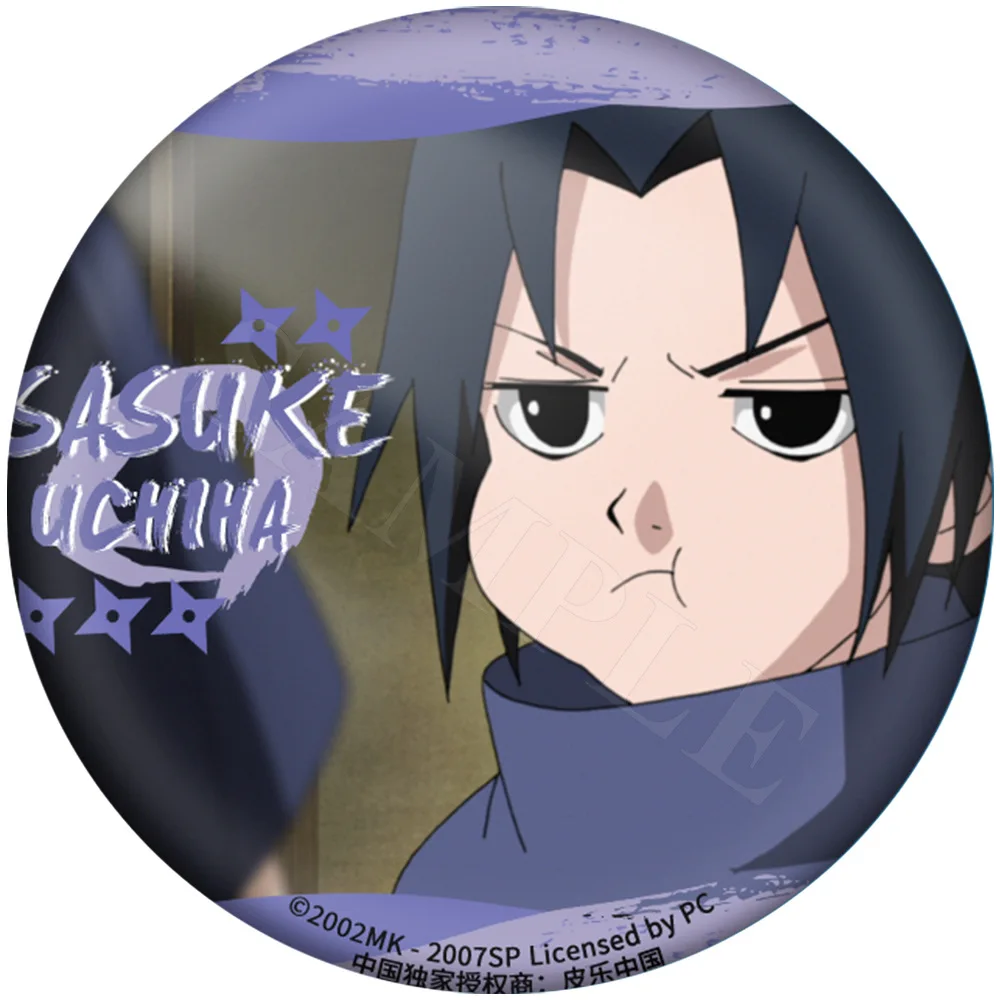 Officially Licensed Naruto Character Cosplay Badge Collection