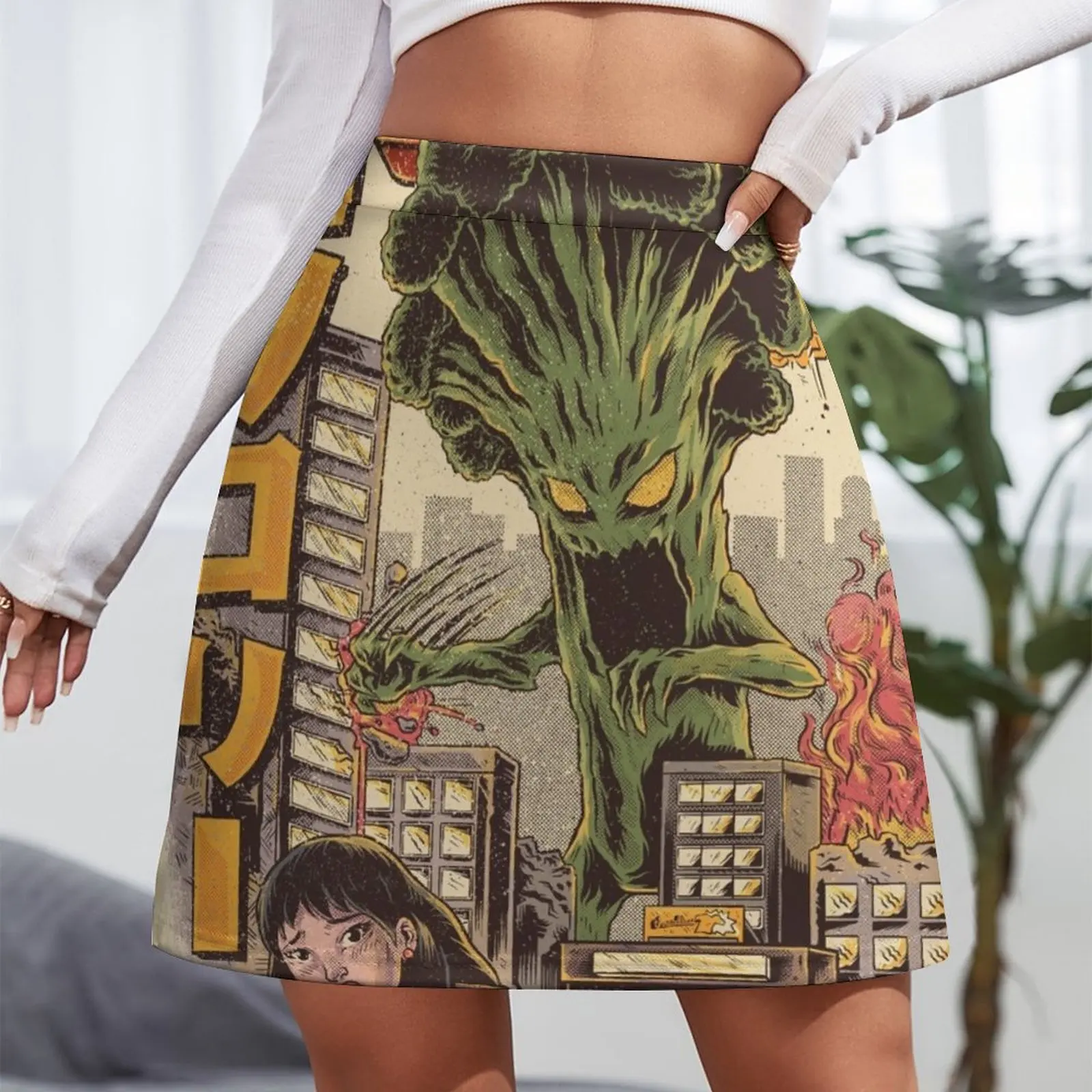 THE BROCCOZILLA Mini Skirt Womens dresses women's clothing summer 2024 novelties cosplay