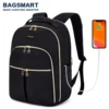 BAGSMART Laptop Backpacks for Women 15.6 inches Notebook Bags School Bag Chargeable for Work School College Travel Business Trip 1