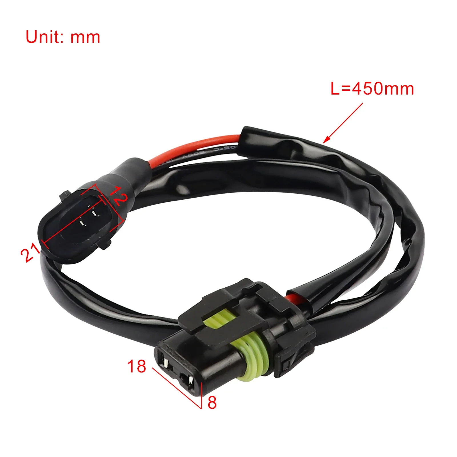 Headlight Fog Light Conversion Adapter Connector