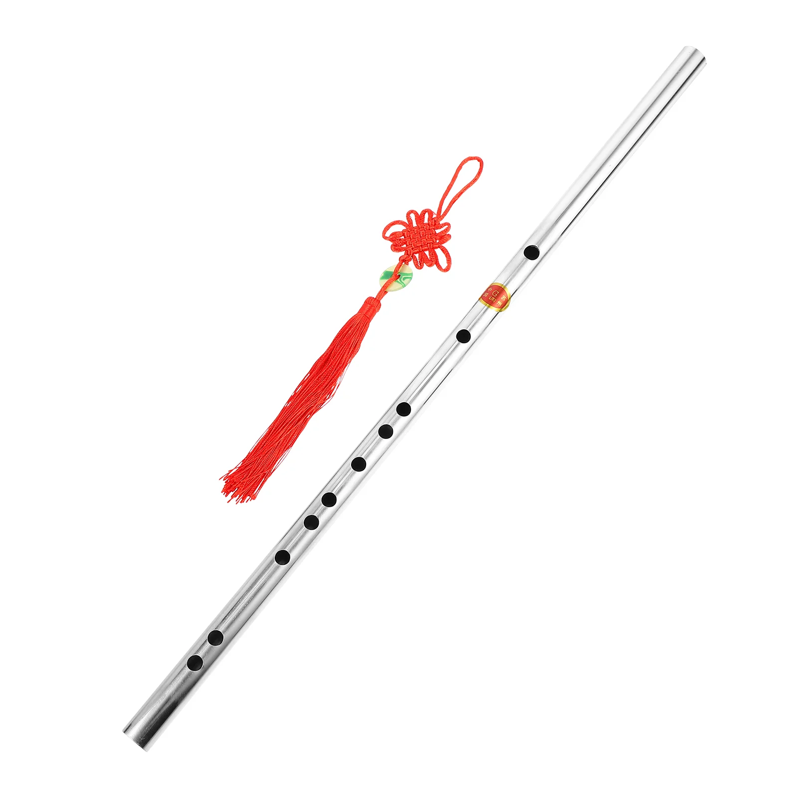 

Stainless Steel Long Flute Flute Introductory Lightweight Beginners Musical