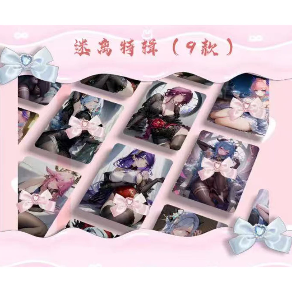 Game Cards Collectible Cards Anime Cards Anime Trading Cards Animation Game Cards Peach Bloosm Goddess Story Nude Collection Card Waifu Booster Box TCG CCG ACG Doujin Toys Hobby Gift