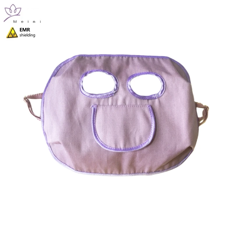 Genuine electromagnetic radiation protective face mask Computer, mobile phone, TV EMF shielding metal fiber face mask