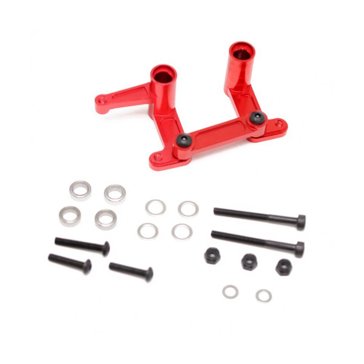 

For 2WD Slash Bandit Metal Steering Group,Modified and Upgraded Accessories,Red