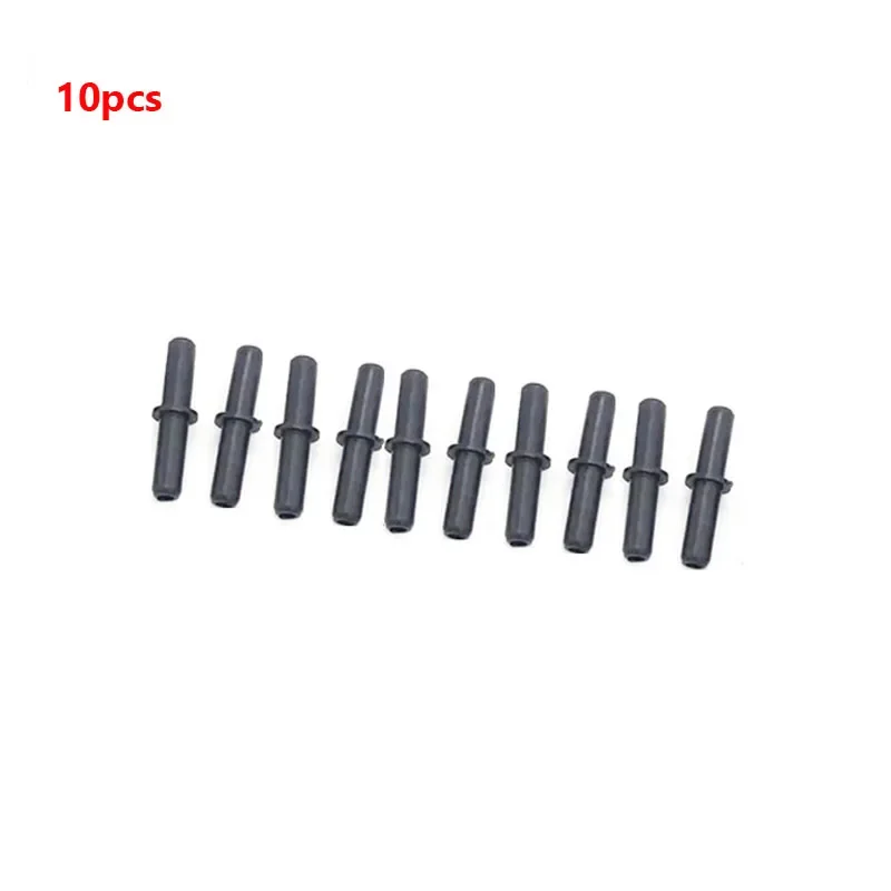 4mm Plastic Aquarium Connector Straight Fish Tank Air Pump Connector Control Valve Air Pipe Tube Accessories 10pcs 30pcs For aquarium air pump accessories
