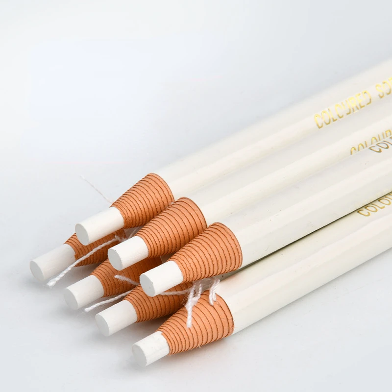 White Eyebrow Pencil Pull Line Microblading Eyebrow Pencil Makeup Mapping Tools Waterproof Hard Core Wood Brow Cosmetic Pencil