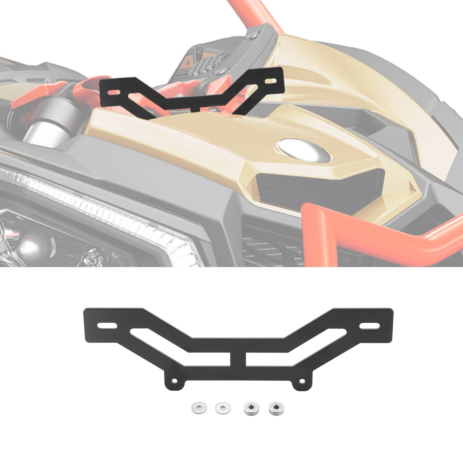

Разрядный кронштейн UTV 10-14 дюймов для модели 2017-2024 Can Am Maverick X3/X3 Max