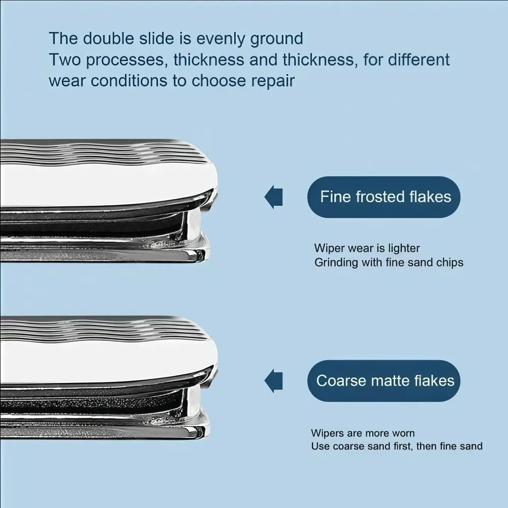 유니버설 자동차 와이퍼 수리기 와이퍼 수리 매끄러운 자동차 앞유리 와이퍼 복원 도구 빠른 앞유리 와이퍼 클리너