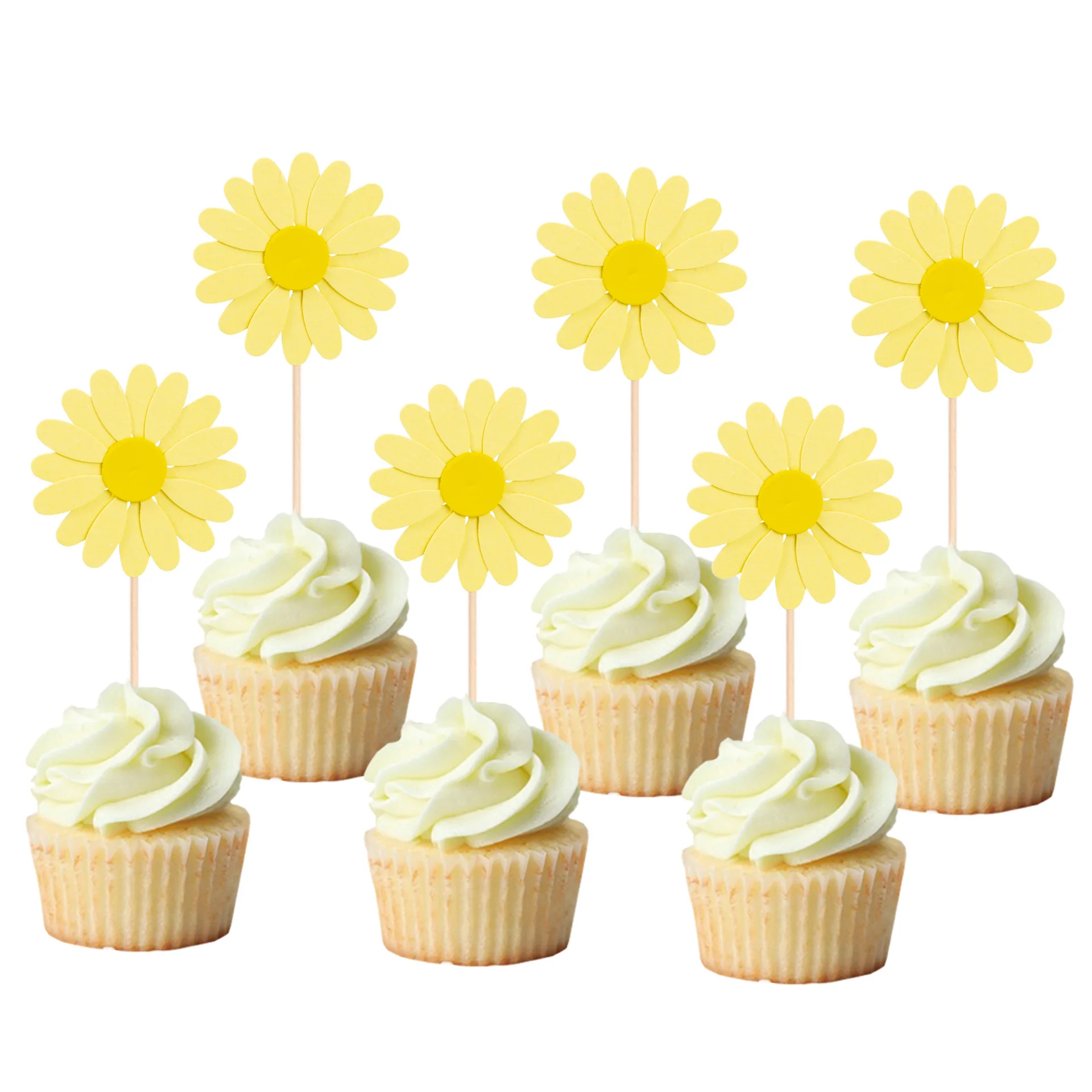 Cupcake Di Compleanno Colorati Per Una Festa Illustrazione di Stock