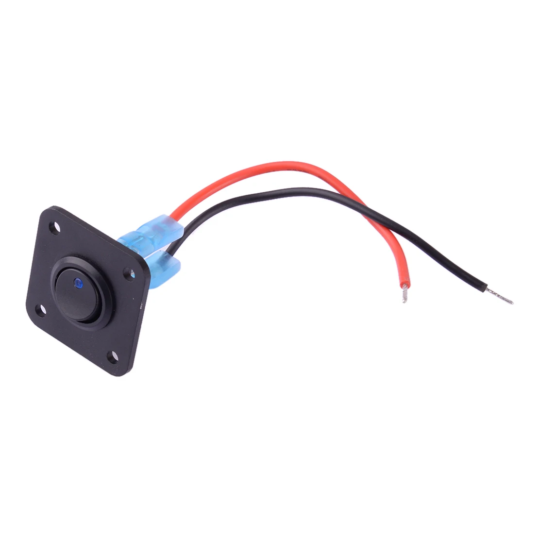 

12V Blue LED 1 Gang Toggle Rocker Switch Panel Universal for Car Vehicle Trailer Truck SUV Marine Boat RV Ship